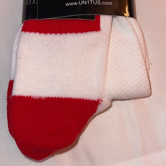 Unitis white/ red lacrosse socks. NWT - Picture 6 of 6